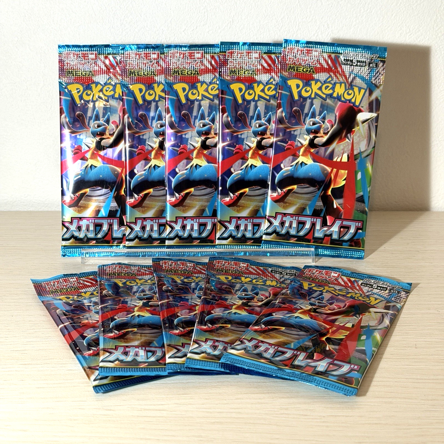 Pokemon Cards Game Mega Expansion Pack Mega Brave M1L 1Pack Japanese *10